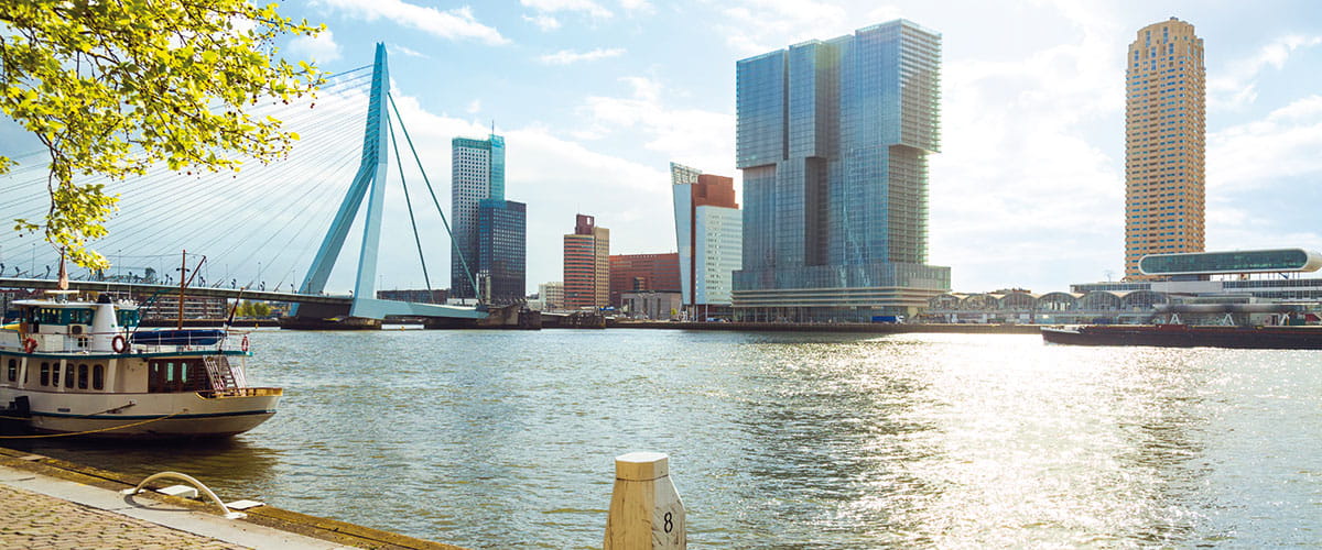 Rotterdam’s skyline